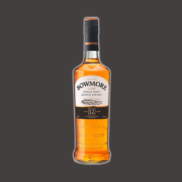 Bowmore Islay Single Malt Scotch Whisky 12 Y. O.