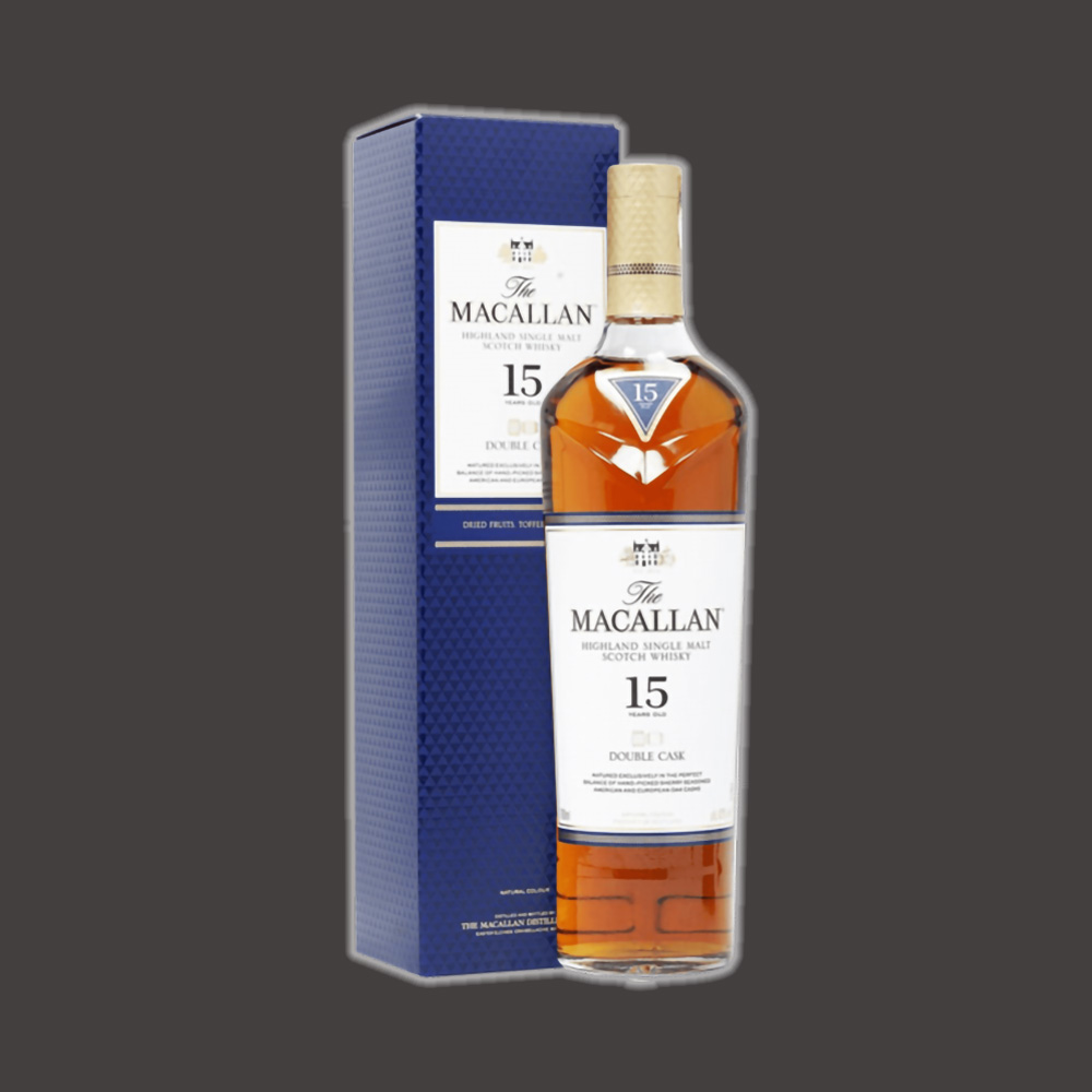 Single Malt Scotch Whisky 15 Years Old Double Cask – Macallan (Astucciato)