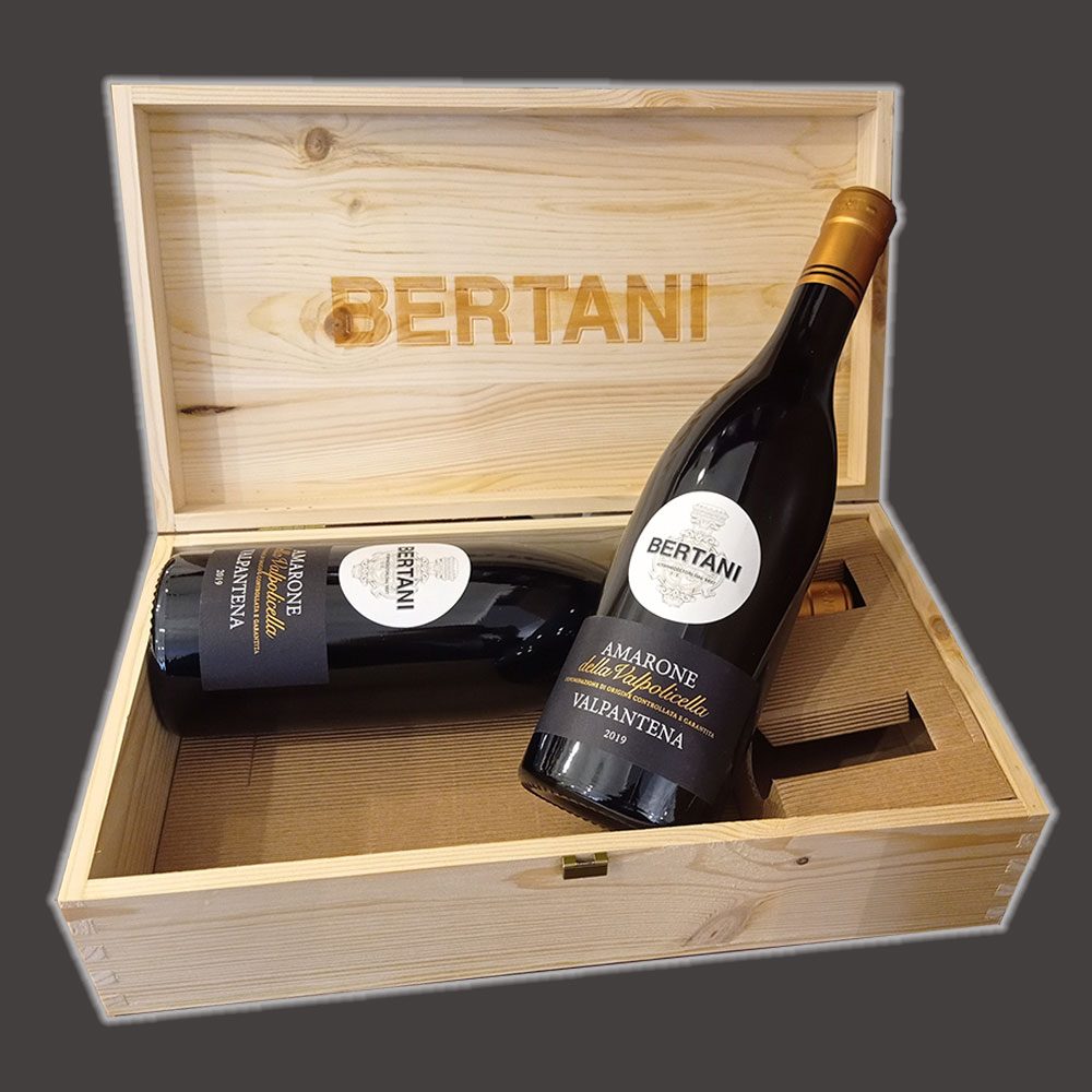 Amarone della Valpolicella Valpantena – Bertani (Cassetta in Legno 2 BTG.)