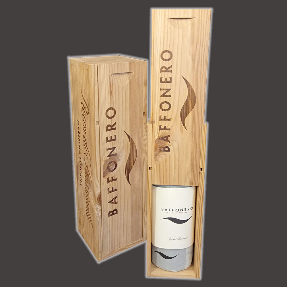 Merlot Baffonero – Rocca di Frassinello (Cassetta in Legno)